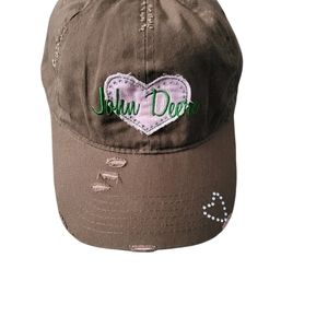 SOLD.. POP.. JOHN DEER  I ♡ JOHN DEERE TRUCKER STYLE HAT